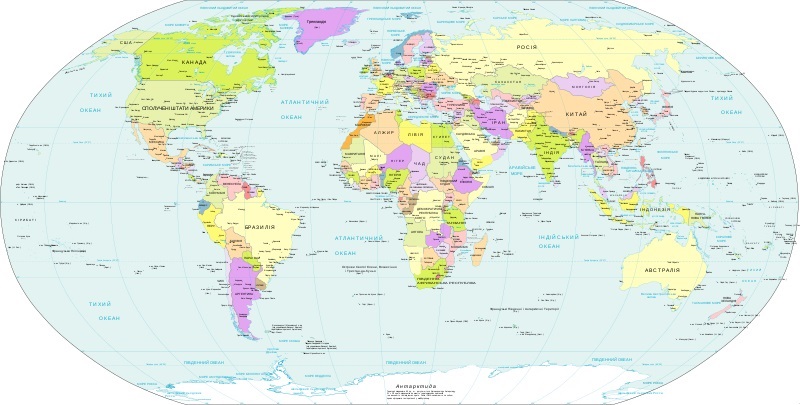 Політична карта світу